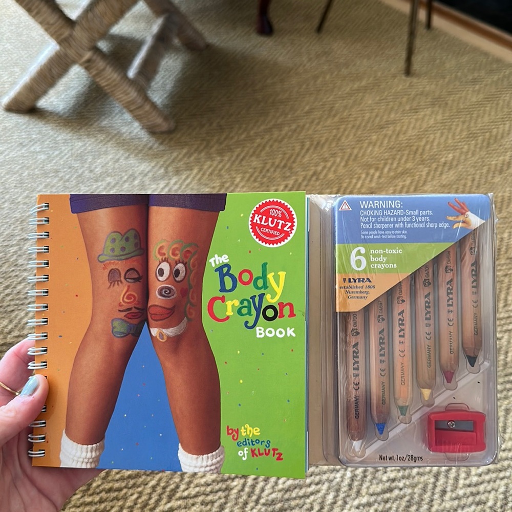 The Body Crayon Book